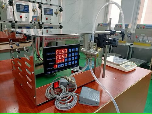 Digital Magnetic Pump Liquid Filling Machine