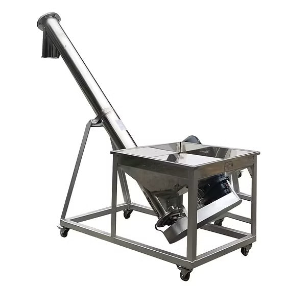 Powder Screw Feeder Loader - Automatic Auger Conveyor