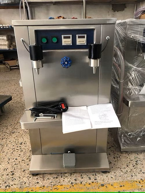 W-10 Double Nozzle Timer Liquid Oil Filling Machine
