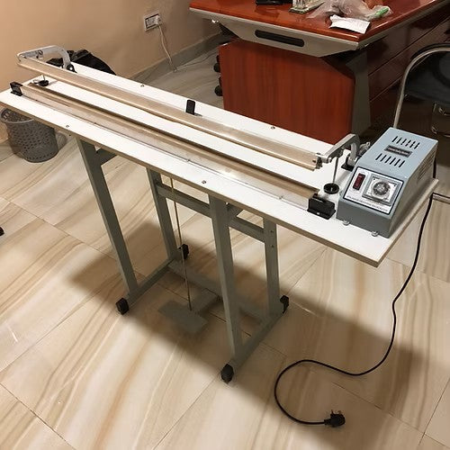 SFTD 1000 FOOT PEDAL IMPULSE SEALER WITH CUTTER