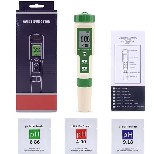 Digital Multifunction 5 in 1 Meter (PH/TDS/EC/ORP/Temp )